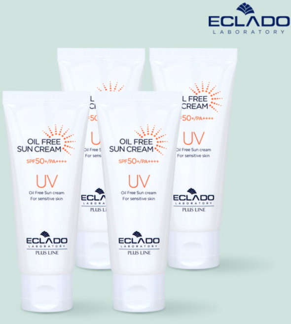 [에끌라두] UV 오일프리 선크림70g 4개(정상가:144 000원), 70g, 4개