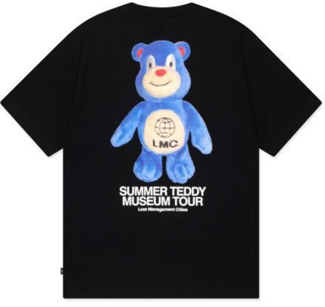 lmc SUMMER TEDDY MUSEUM TOUR TEE black