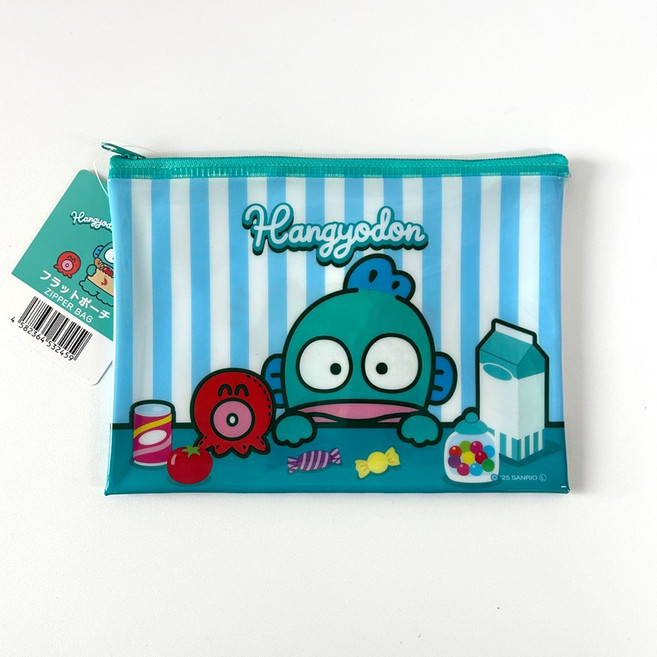 일본 정품 한교동 pvc 파우치 산리오 화장품파우치