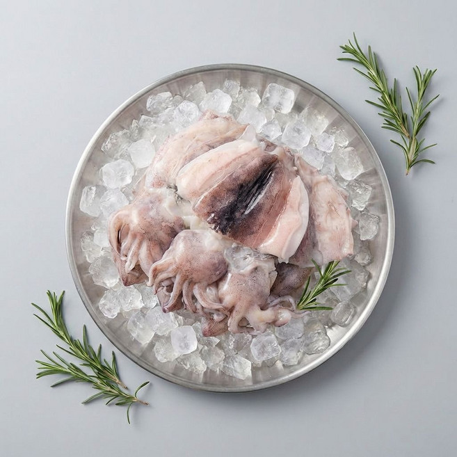 국내산 손질 갑오징어 냉동 갑오징어 꼬마 중 사이즈 해동 간편, 1개, 중 1kg