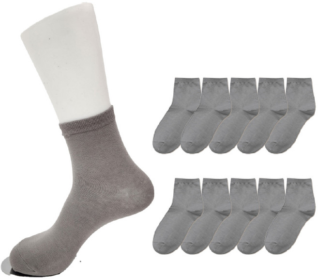 이노케어플러스 남성용 항균 발냄새 제거 무지 양말 10켤레