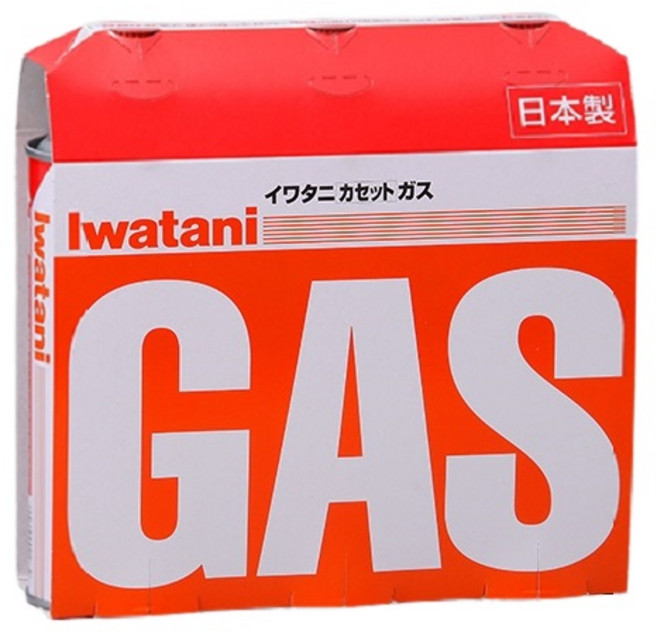 岩谷 Iwatani 日本卡式瓦斯罐 250g日本製, 3個裝, 1組