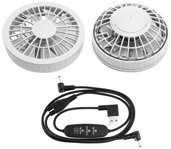 신바람 쿨링 에어 선풍기조끼 아이스 냉풍 여름 조끼