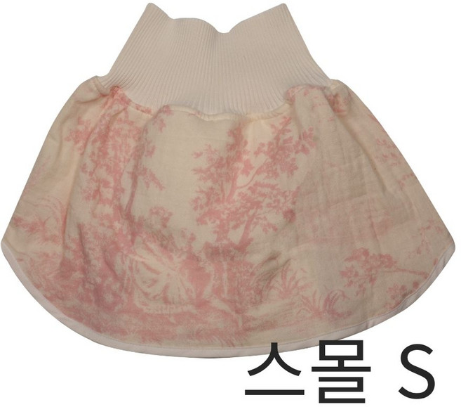 아기통풍치마 천기저귀 기저귀발진, 1개, 핑크