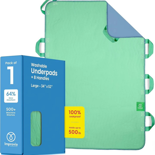 반센트 방수 매트 포대기 이동 이송 들것 노인 와상 환자 장애인 자세 변환 용구 용품, 1개