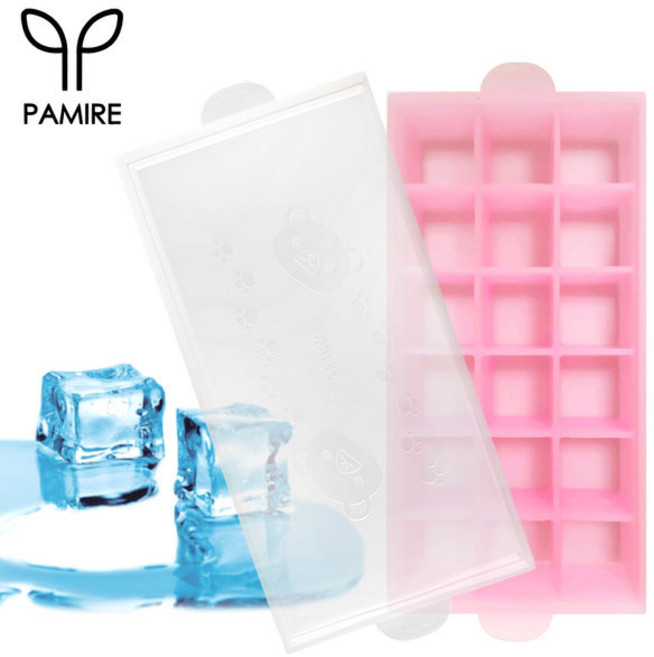 실리콘 찬합 얼음틀 18구 (실리콘몰드 아이스트레이, 1개