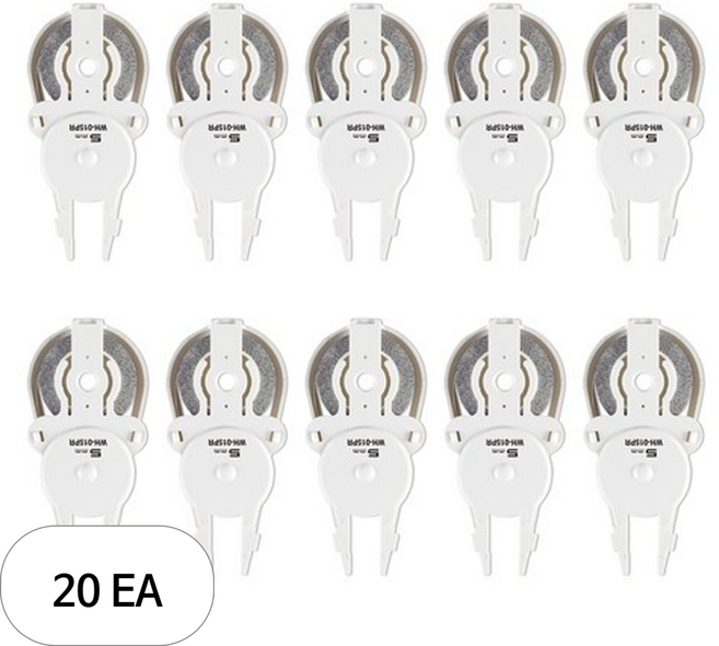 플러스 화이퍼 슬라이드 문서보안용 수정테이프 WH-015PR, 20개, 화이트