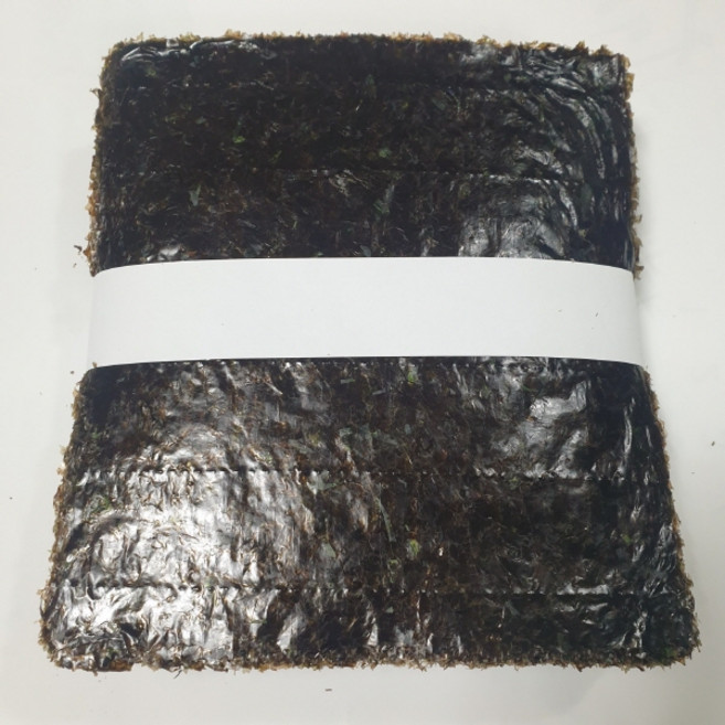 웰빙미래 완도산 청김 파래김 햇김 100장 한속 과메기김 꼬마김밥용 파래와 재래김이 혼합된원초, 1개, 200g