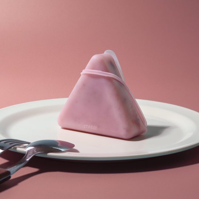 실리콘 주먹밥틀 (6종), 옐로우, 대, 1개