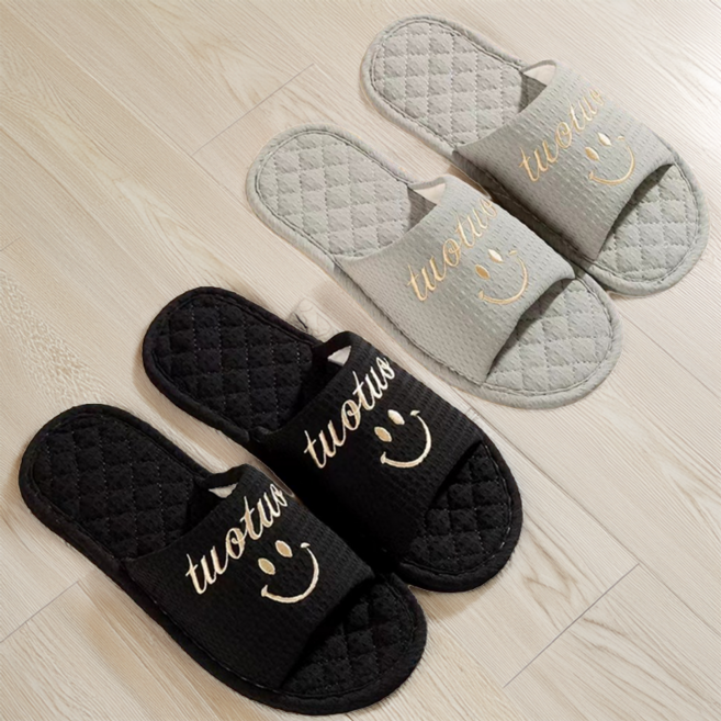 어노에즈 빅사이즈 290 빨아쓰는 왕발 거실화, 2개, 블랙그레이