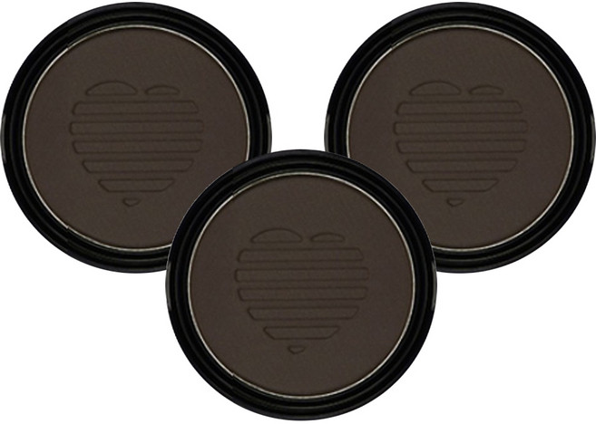 [고급형] 라라츄 흑채 탈모 새치커버 헤어라인쉐도우 헤어쿠션 마스터 리필 (1+1+1)/무료배송, 다크브라운, 3개