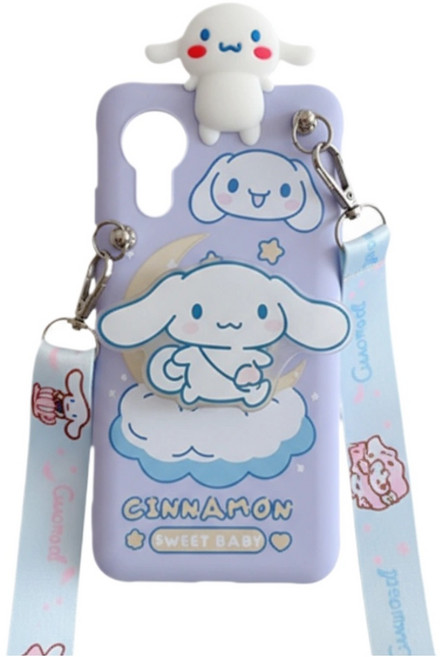 갤럭시 a17 a16 a36 그립톡 목걸이줄 스트랩 키즈폰 케이스 QB88