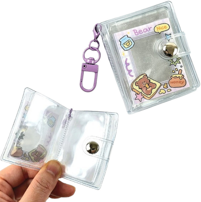 니들몬스터 증사 바인더 띠부씰 미니 앨범 씰스티커 키링 GS0101283A