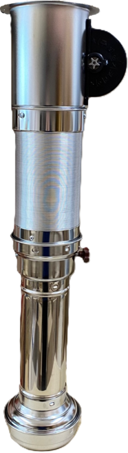 비엠지코리아 신형 후드 직화기 로스타후드 상부 토출 505 세트 은색 크롬 업소용 후드자바라 태엽식 다이캐스팅, 1세트