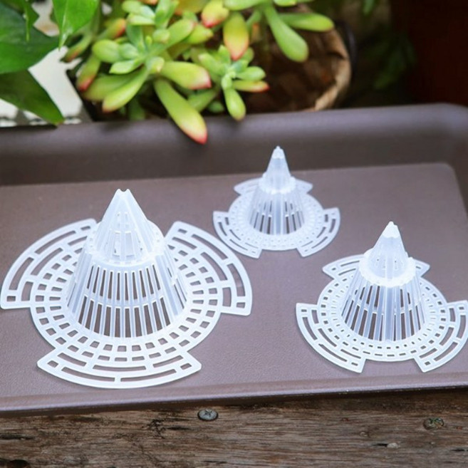 다스몰 삼각꼬갈 화분 깔망 거름망, 30개, 화이트