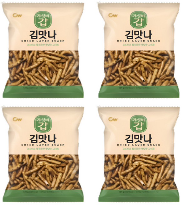 청우식품 김맛나, 110g, 4개