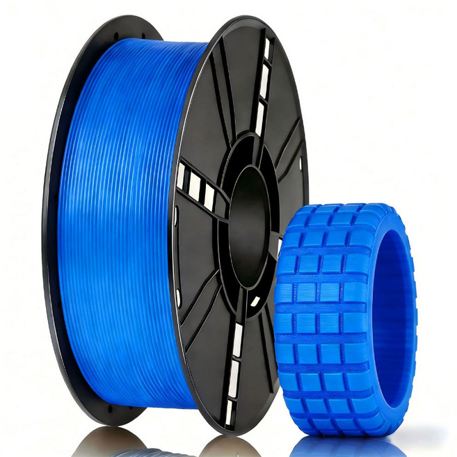 MMC LAB 3D프린터 TPU 95A 필라멘트, 블루, 색상