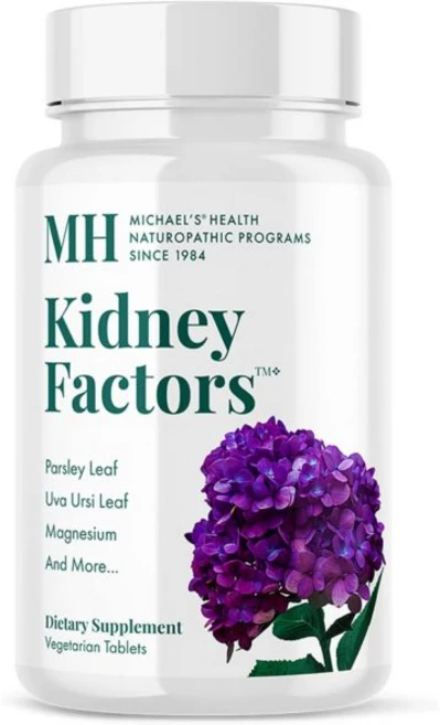 MICHAEL'S Health Naturopathic Programs Kidney Factors - 120 Vegetarian Tablets - Nutrients for Kid, 120 Count (Pack of 1), 1개, 120정 - 쿠팡