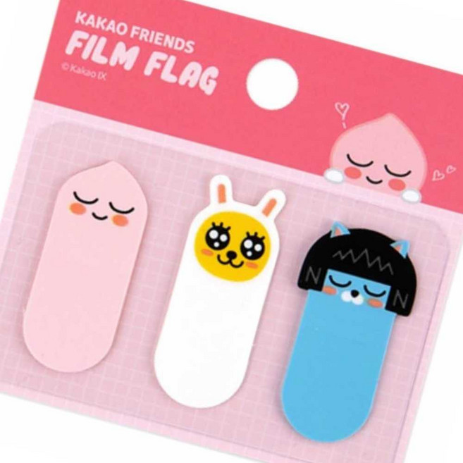 on온가지몰 필름 플래그 어피치 책갈피스티커