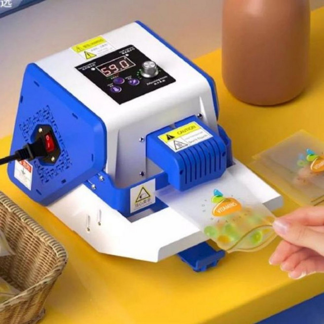 소형 밴드실러 자동 실링기 필름 커피 드립백 비닐접착기 밀봉 포장기, A. GLF-50P 표준구성(핑크), 1개