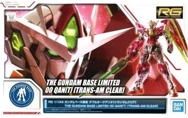 RG Gundam Base 건담베이스 더블오 퀀터 트랜잠 클리어 00
