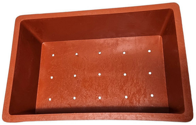 고무다라 정사각화분(대) / 사각화분 고무다라이, 1개