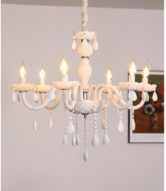 포유라이팅 싱디 LED 6등 크리스탈 식탁 주방 인테리어 등, 포유라이팅 싱디 LED 6등 크리스탈등