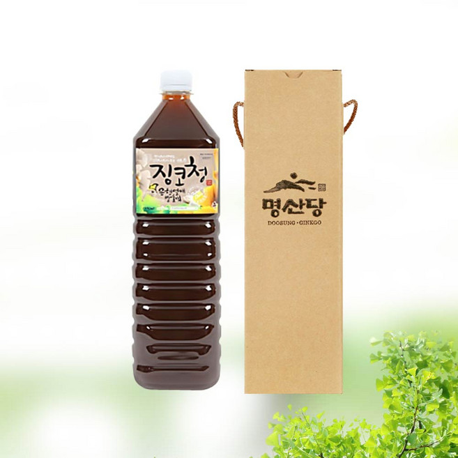 만왕 징코청 은행열매 10년이상 효소발효액 발효식초 1500ml, 1.5L, 1개, 1개