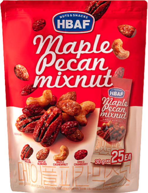 바프 메이플피칸 믹스넛, 1개, 750g