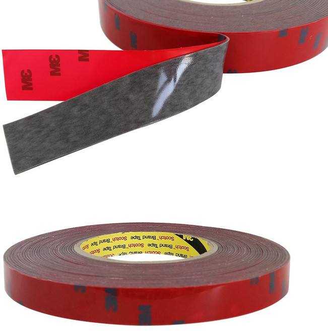 3M 5069 아크릴폼 양면테이프 15mm x 11M 회색 차량용, 1개