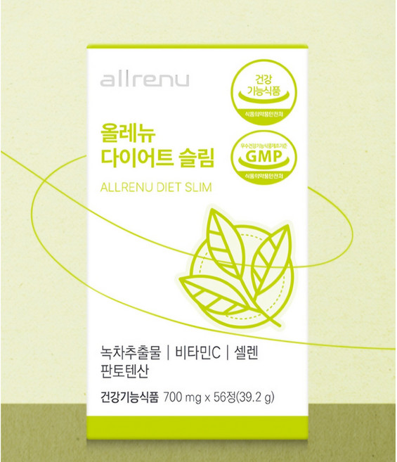 올레뉴(리뉴메디) 다이어트 슬림-체지방감소 에너지 UP, 56정, 1개