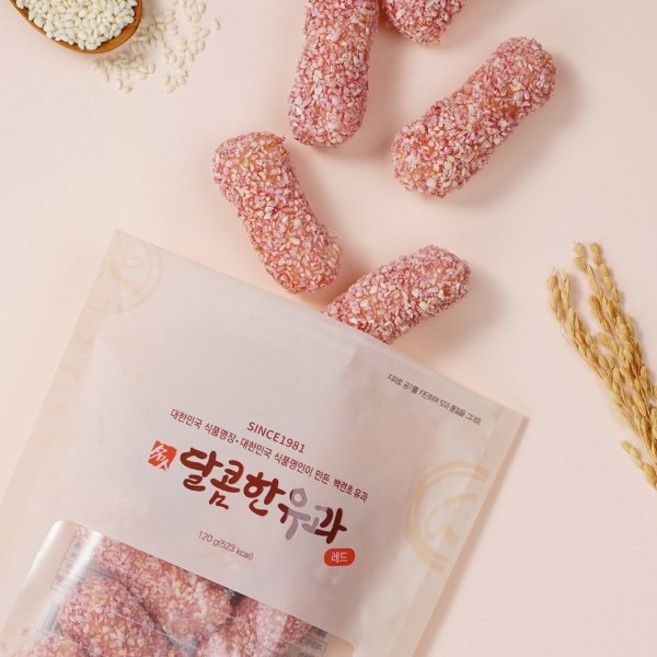 김규흔한과 달콤한유과 레드, 120g, 1개