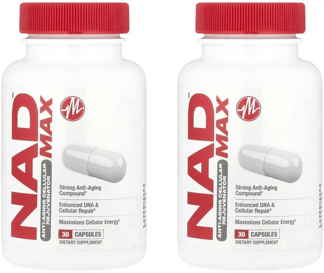 메타볼릭 뉴트리션 NAD 맥스 안티에이징 셀룰러 리쥬베네이터 Metabolic Nutrition NAD MAX™ Anti-Aging Cellular Rejuvenator 30정, 2개 - 쿠팡