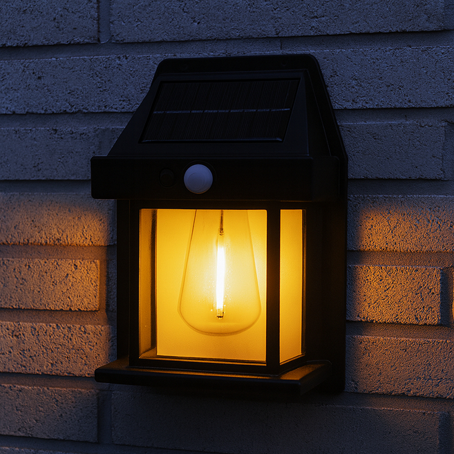 teammaker 태양광 태양열 실외 벽등 조명 벽부등 마당, 1구 대형