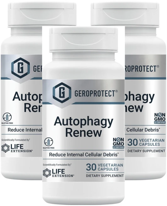 오토파지 리뉴 라이프익스텐션 GeroProtect 베지캡슐, 3개, 30정 - 쿠팡