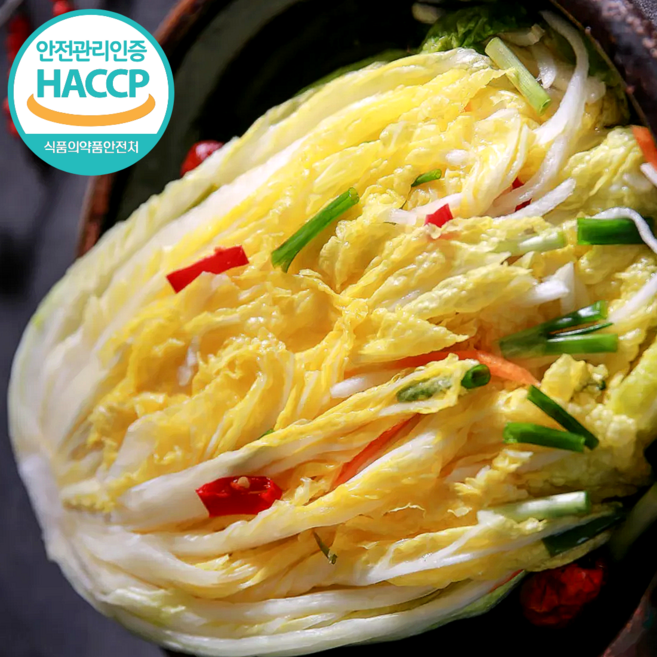 [신라김치] 프리미엄 국내산 백김치 물김치, 1개, 3kg