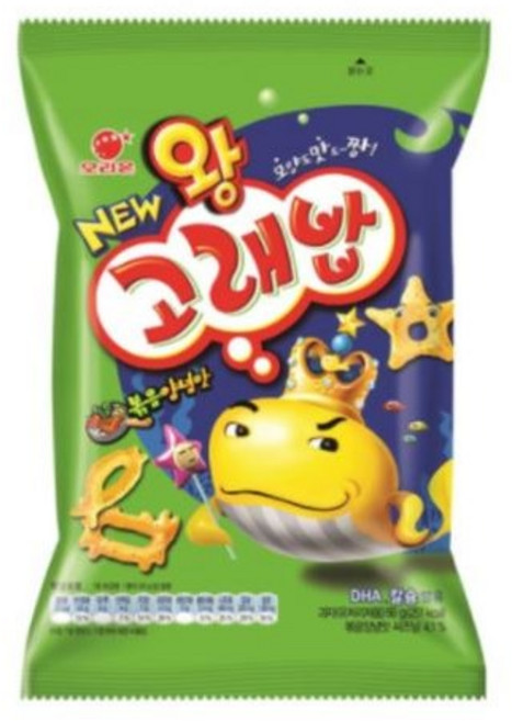 오리온 왕고래밥 볶음양념맛, 56g, 22개