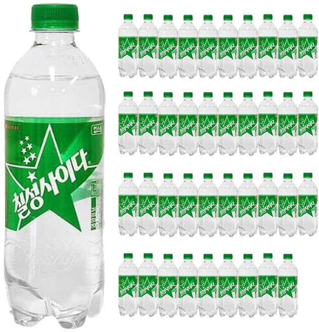 롯데 칠성사이다 업소용 500ml x 40PET, 40개