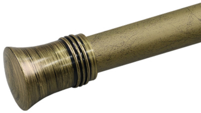 한국레일갤럭시 35mm 오로라 커튼봉 커텐봉, 뉴골드