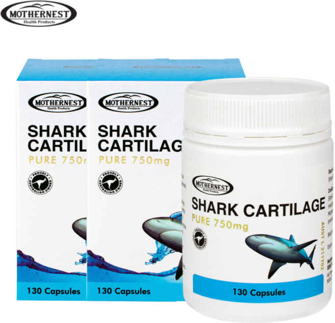 [호주] 마더네스트 상어연골 750mg 130정 x 2개 관절 건강 본사 정품 (27년 10월)