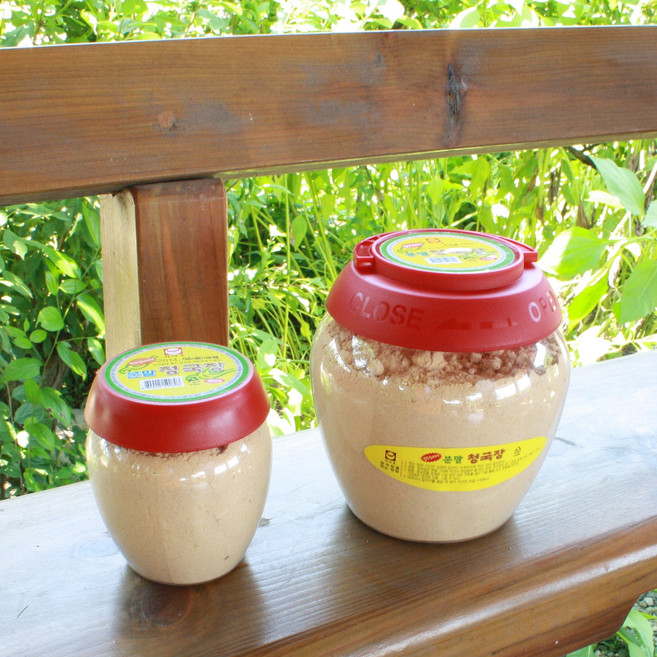 우리콩 청국장 가루 냄새없는 분말 청국장 소금 무첨가, 8개, 400g