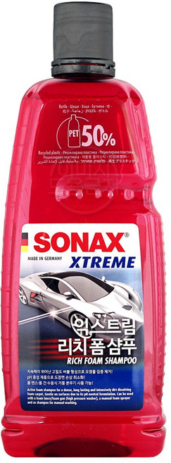 소낙스 익스트림 리치 폼 샴푸 1L 카샴푸, 1개