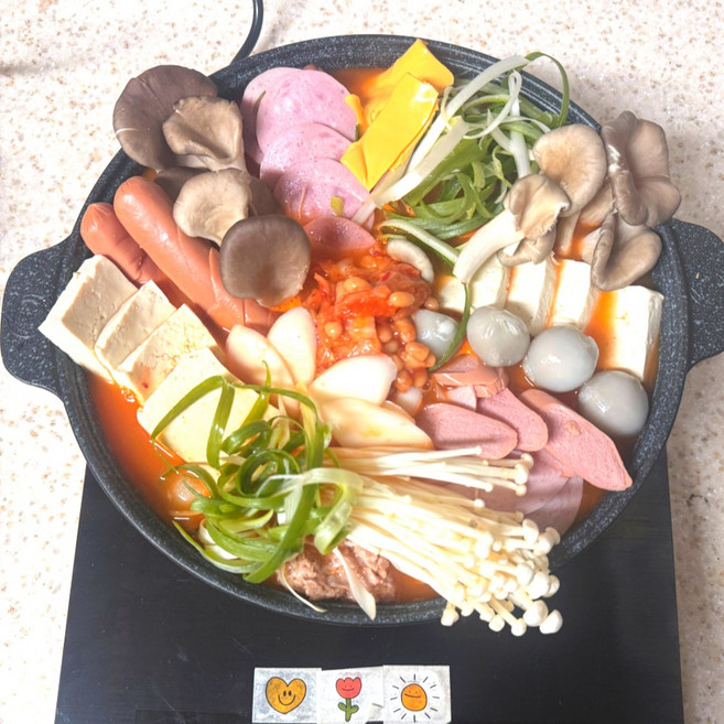인덕션 겸용 하이라이트 불고기 부대찌개 업소용 홈파티 주물팬, 1개, 26cm
