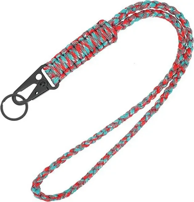 등반 등산 갈고리 후크 다기능 전술 카라비너 자기 등산 버클 EDC 배낭 걸쇠 키 체인 파라코드 후크, 05 red Double buckle