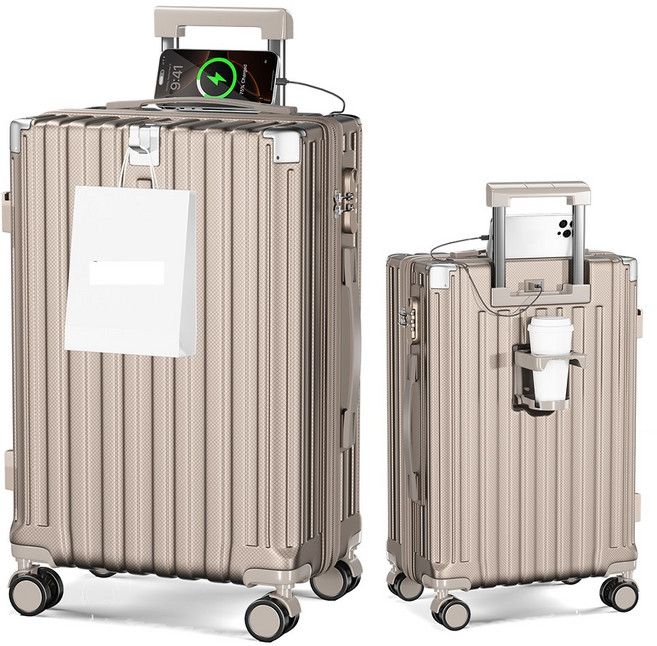 NewBoy 캐리어 20인치 24인치 초경량 USB 대용량 하드 캐리어 기내용 여행가방