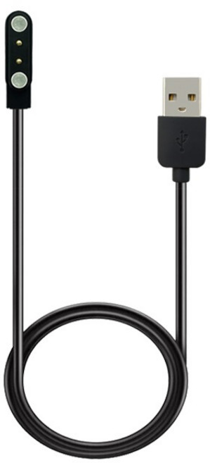 Haylou solar LS05 智慧手錶專用磁吸充電線 USB充電線, 1個, 充電器