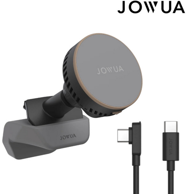 JOWUA 테슬라 무선충전 Qi2 맥세이프 송풍구 에어벤트 아이폰 거치대 모델3(24+)/Y(25+) 주니퍼 하이랜드 조우아 조와, 그레이, 1개