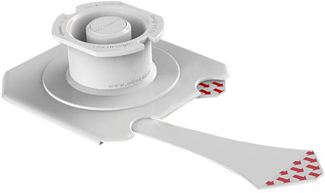 파워큐브V1 고용량 멀티탭 5구 오리지널 화이트 디자인 콘센트 인테리어 예쁜 멀티코드, 05_파워큐브 고정용 독 (Dock) 3개, 3개, 화이트독(멀티탭없음), 0.1mm