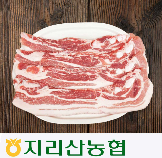 [지리산농협] 지리산 흑돼지 오겹살 500g, 1개