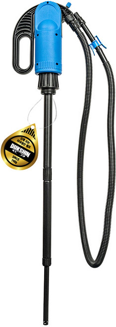 덕신 DLP-2105H 국내생산 드럼용 길이조절 수동식 레버 펌프 오일 펌프 펌핑 급유기, 1개